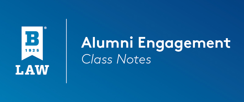 Law School Logo with Class Notes